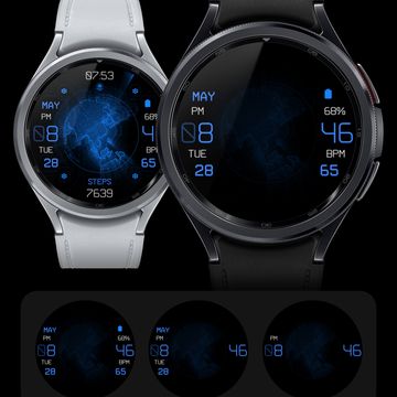 Earth HUD - animated by Enkei Design