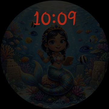 Mermaid Animated by StarWatchfaces