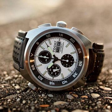 Chronograph Panda Automatic by Tockr