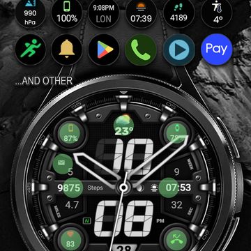 WFP 328 Hybrid watch face by WFProduction by Alexandr Kovalev