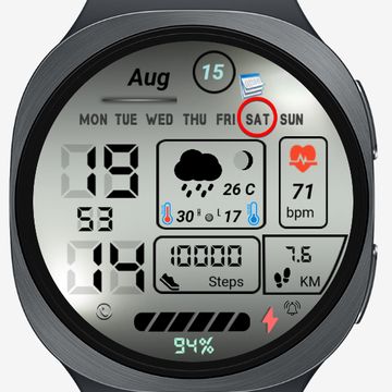 FSF21 Digital Watch Face by FS Watch faces