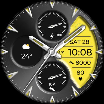 DADAM84: Hybrid Watch Face by DADAM Watch Faces