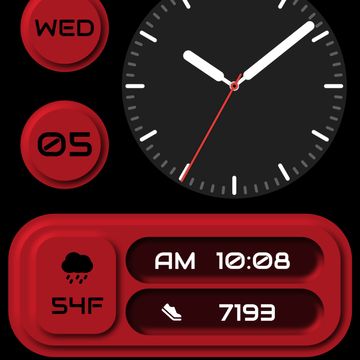 AW118 Hybrid Weather by DADAM Watch Faces