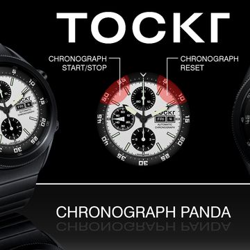 Chronograph Panda Automatic by Tockr
