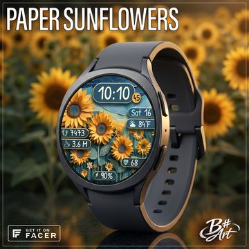 B# Art | Paper Sunflowers by B Sharp Art