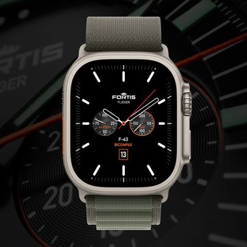 FLIEGER F-43 BICOMPAX by Fortis