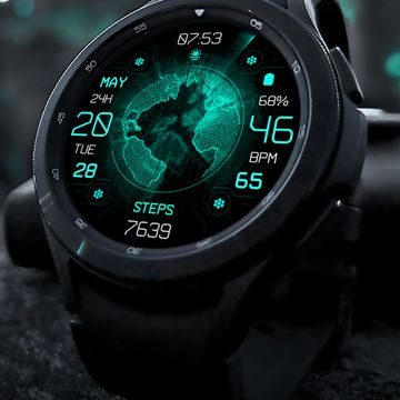 Earth HUD - animated by Enkei Design