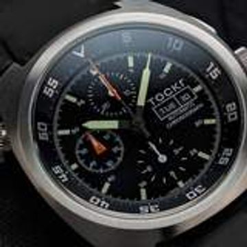 Chronograph Black Automatic by Tockr