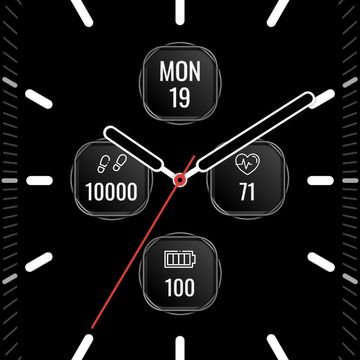 AW133 Elegant analog by DADAM Watch Faces