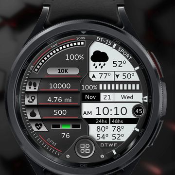 DT-15 Sport Pro by DT Watch Faces