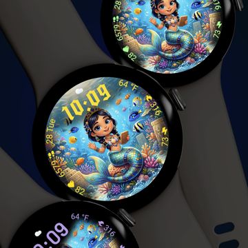 Mermaid Animated by StarWatchfaces