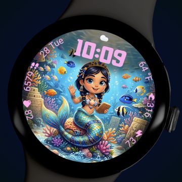Mermaid Animated by StarWatchfaces