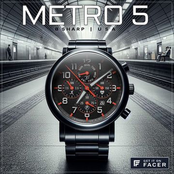 B# - Metro 5 WFF by B Sharp Watches