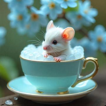 🌼🐭Petite Blue Pip🐭🌼 by Turtle_Angel