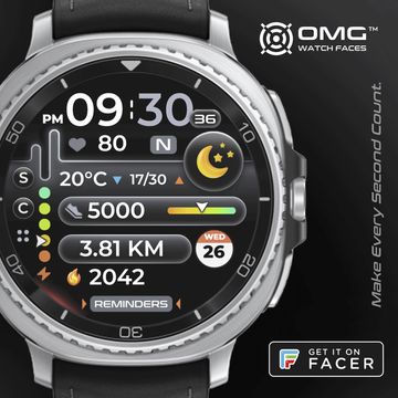 OMG 130 ʷᶠᶠ by OMG Watch Faces™