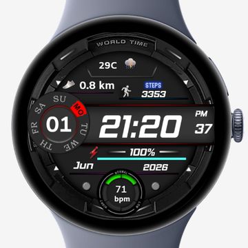 FSF11 Digital Watch Face by FS Watch faces