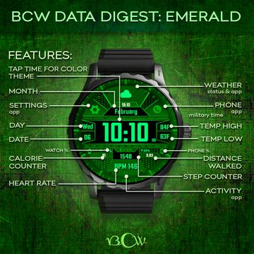BCW Data Digest Emerald by Capo