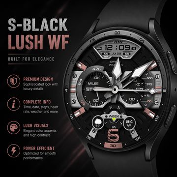 S- BLACK LUSH WF by SPHERE WATCHES