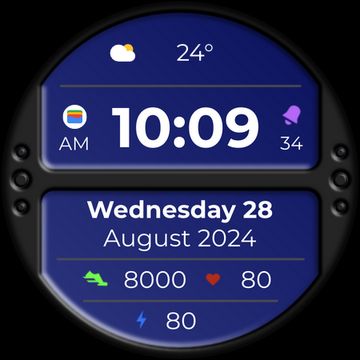 DADAM80: Digital Watch Face by DADAM Watch Faces