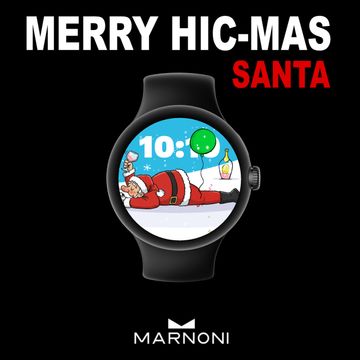 MERRY HIC-MAS SANTA by Dario Marnoni