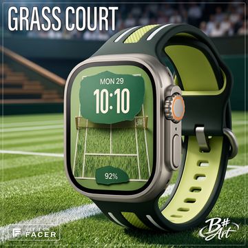 B# Art | Grass Court by B Sharp Art