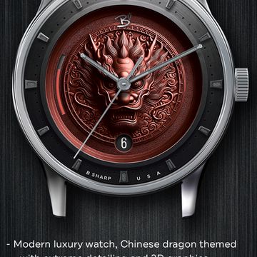 B# - Red Dragon 2 by B Sharp Watches
