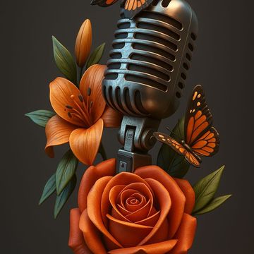 🦋Vintage Vocal Bloom🦋 by Turtle_Angel