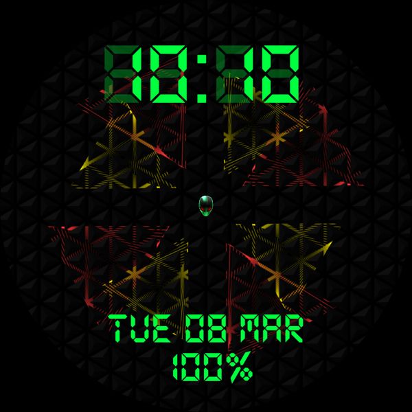 Animated Alien Tessalation