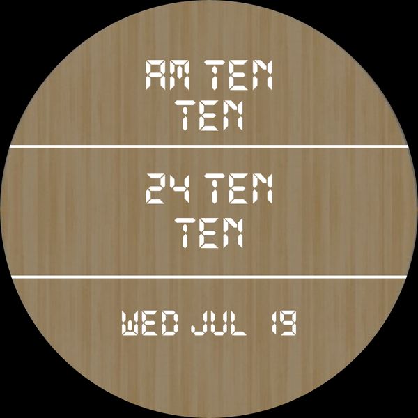 12 & 24 Word Clock