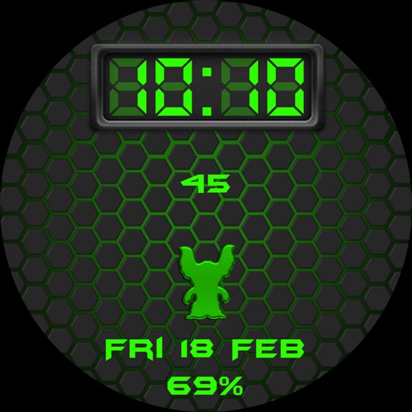 Green Hex Pulse