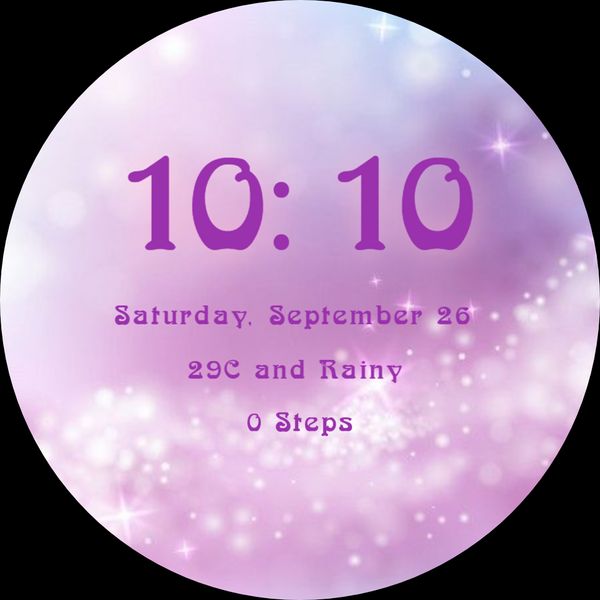 Fairy Pink Purple Sparkle Dust