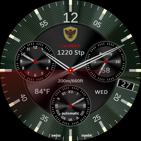 Metallic Chrono-military