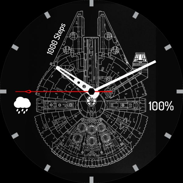 Millenium Falcon Black