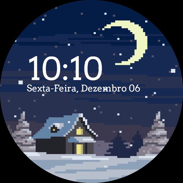 Winter Night (animated)