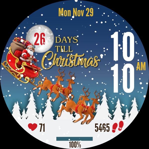 Here Comes Santa Countdown