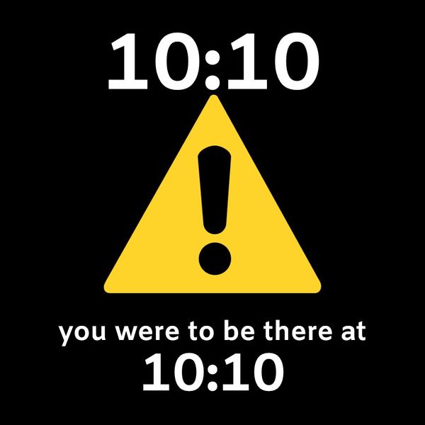 Your late...