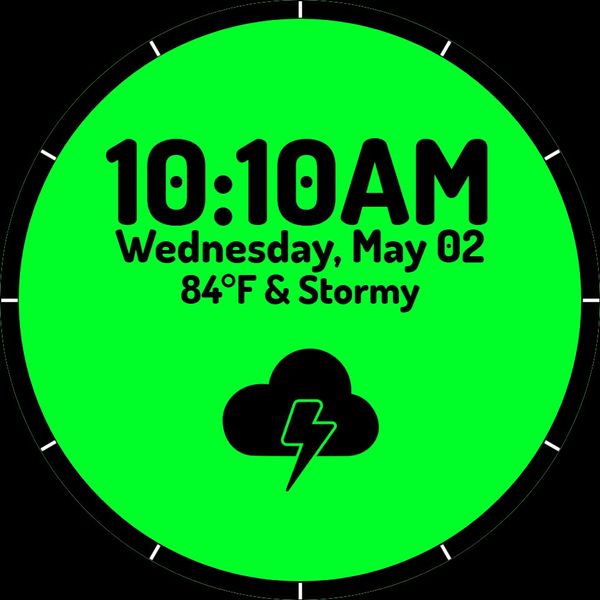 Background Battery Status