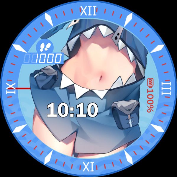 Gawr gura Watch 2