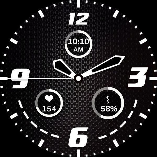 Metal Black Watch
