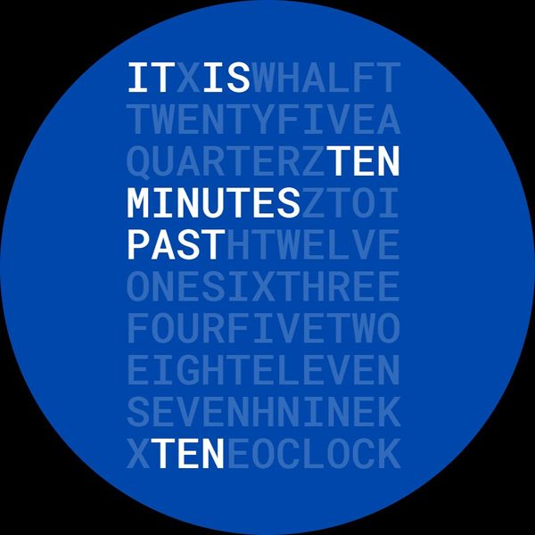 Word Watch Simple Cobalt