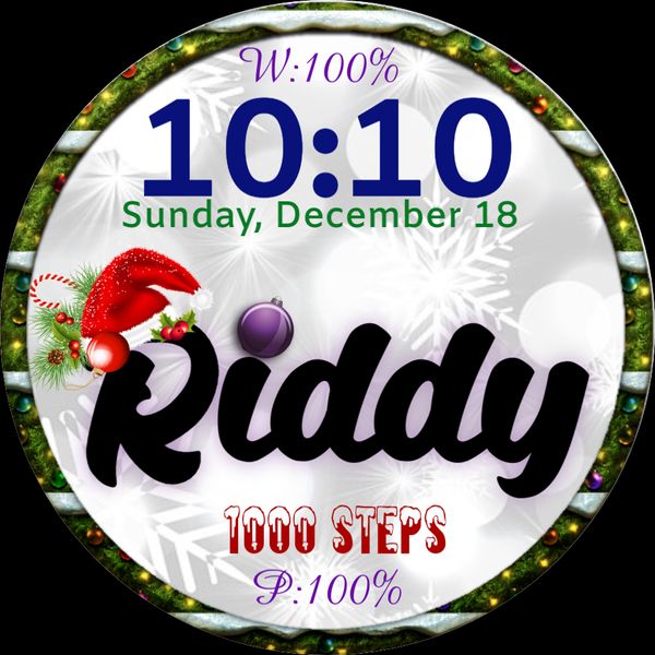 Colorful Christmas/Riddy