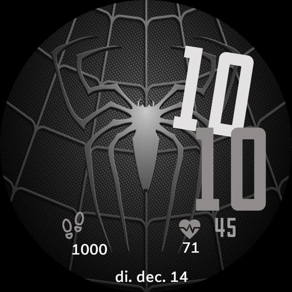 spiderman black