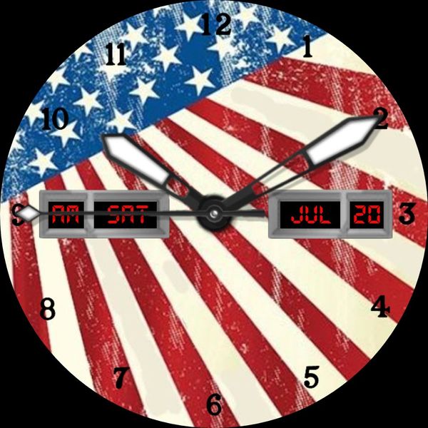 Patriotic Red White & Blue