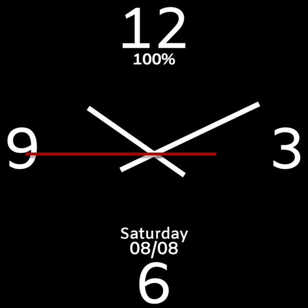 simple black