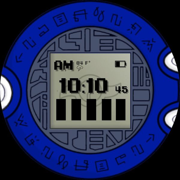 Digivice D2 Clock Matt V2.0