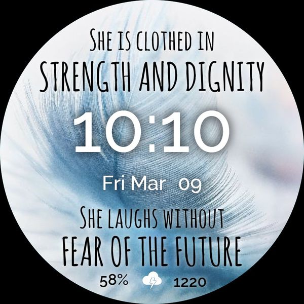 Strength and Dignity