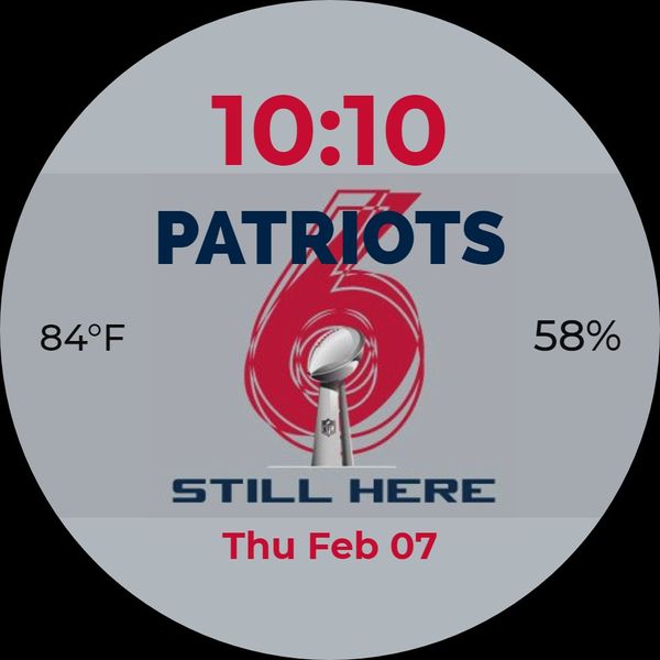 Pats 6 Champs