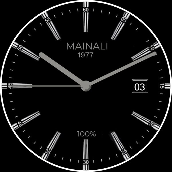 Black & Gray Classic Analog