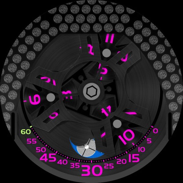 URWERK UR-106 Black Pink
