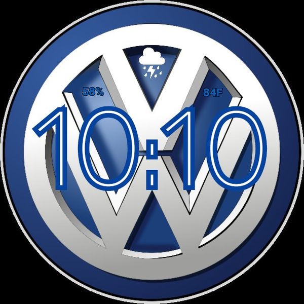 My watchface vw